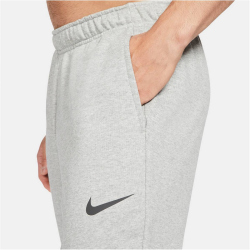 NIKE Dri-FIT Tapered Training Sweathose dk grey heather/black L