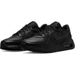 NIKE Air Max SC Leder Sneaker Herren black/black-black 39