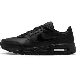 NIKE Air Max SC Leder Sneaker Herren black/black-black 39