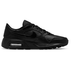 NIKE Air Max SC Leder Sneaker Herren black/black-black 39