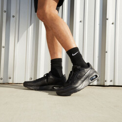 NIKE Air Max SC Leder Sneaker Herren black/black-black 40