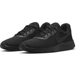 NIKE Tanjun Sneaker Herren black/black-barely volt 40.5