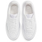 NIKE Court Vision Alta Plateau Sneaker Damen 100 - white/white-white 36