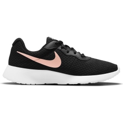 NIKE Tanjun Sneaker Damen black/mtlc red bronze-barely volt-white 38