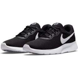 NIKE Tanjun Sneaker Damen black/white-barely volt-black 42