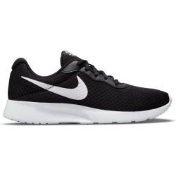 NIKE Tanjun Sneaker Damen black/white-barely volt-black 43