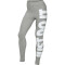 NIKE Sportswear Essential High-Rise Leggings Damen 063 - dk grey heather/white XS