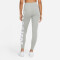 NIKE Sportswear Essential High-Rise Leggings Damen 063 - dk grey heather/white XS