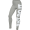 NIKE Sportswear Essential High-Rise Leggings Damen 063 - dk grey heather/white L