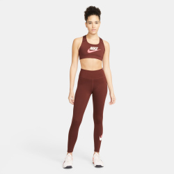 NIKE Dri-FIT Swoosh Medium-Support Non-Padded Graphic...
