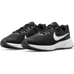 NIKE Revolution 6 Laufschuhe Kinder black/white-dk smoke...