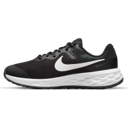 NIKE Revolution 6 Laufschuhe Kinder black/white-dk smoke...