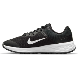 NIKE Revolution 6 Laufschuhe Kinder black/white-dk smoke...