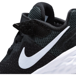 NIKE Revolution 6 Baby-Sneaker black/white-dk smoke grey 22