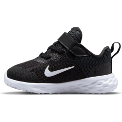 NIKE Revolution 6 Baby-Sneaker black/white-dk smoke grey 22