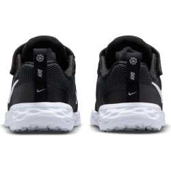 NIKE Revolution 6 Baby-Sneaker black/white-dk smoke grey 22