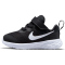 NIKE Revolution 6 Baby-Sneaker black/white-dk smoke grey 22
