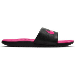 NIKE Kawa Badelatschen Jungen black/vivid pink 28