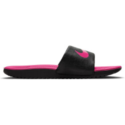 NIKE Kawa Badelatschen Jungen black/vivid pink 28