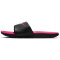 NIKE Kawa Badelatschen Jungen black/vivid pink 28