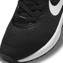 NIKE Revolution 6 Freizeitschuhe mit Klettverschlu&szlig; Kinder black/white-dk smoke grey 27.5