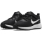 NIKE Revolution 6 Freizeitschuhe mit Klettverschlu&szlig; Kinder black/white-dk smoke grey 27.5