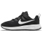 NIKE Revolution 6 Freizeitschuhe mit Klettverschlu&szlig; Kinder black/white-dk smoke grey 28