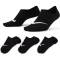 3er Pack NIKE Everyday Plus Lightweight Trainingssocken Damen black/white 1 34-38