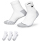 3er Pack NIKE Everyday Max Cushioned Training Ankle Socken white/wolf grey/black 34-38