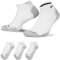 3er Pack NIKE Everyday Max Cushioned Training Sneakersocken white/wolf grey/black 34-38