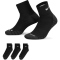 3er Pack NIKE Everyday Max Cushioned Training Ankle Socken black/anthracite/white 34-38