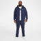 NIKE Sportswear Club Fleece Kapuzenjacke Herren midnight navy/midnight navy/white XS