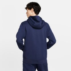 NIKE Sportswear Club Fleece Kapuzenjacke Herren midnight navy/midnight navy/white L