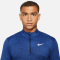 NIKE Dri-FIT Element 1/2-Zip Laufshirt Herren obsidian/game royal/reflective silv S