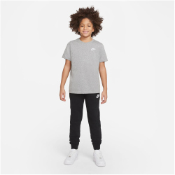 NIKE Sportswear T-Shirt Jungen dk grey heather/white XS...