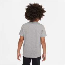 NIKE Sportswear T-Shirt Jungen dk grey heather/white XS...