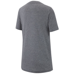 NIKE Sportswear T-Shirt Jungen dk grey heather/white XS...