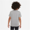 NIKE Sportswear T-Shirt Jungen dk grey heather/white XS (122-128 cm)