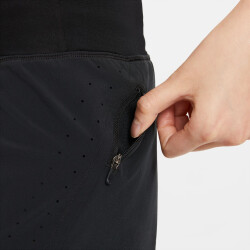 NIKE Eclipse 2in1 Laufshorts Damen black/reflective silv L
