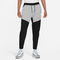 NIKE Sportswear Tech Fleece Jogginghose Herren black/dk grey heather/white L