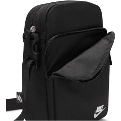 NIKE Heritage Umhängetasche (4L) black/black/white