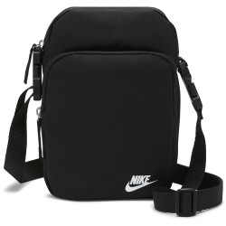 NIKE Heritage Umhängetasche (4L) black/black/white