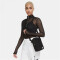 NIKE Heritage Umhängetasche (4L) black/black/white