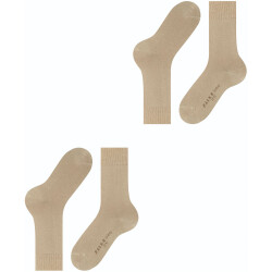 2er Pack FALKE Swing Socken Herren sand 43-46