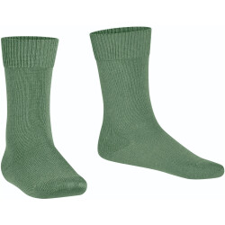 FALKE Comfort Wool Wollsocken Kinder mineral green 23-26
