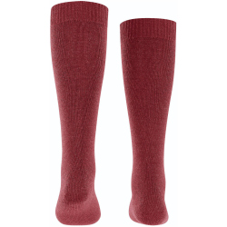 FALKE Comfort Wool Kniestrümpfe aus Wolle Kinder ruby 19-22