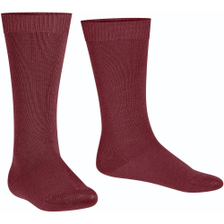 FALKE Comfort Wool Kniestrümpfe aus Wolle Kinder ruby 19-22