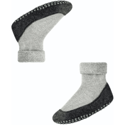 FALKE Cosyshoe Hausschuhe Kinder light grey 31-32