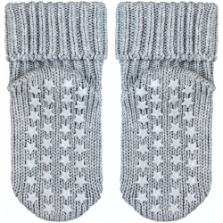 FALKE Cotton Catspads Baby-Stoppersocken light grey 74/80