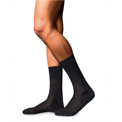 FALKE No. 7 Finest Merino Socken Herren anthra.mel 45-46